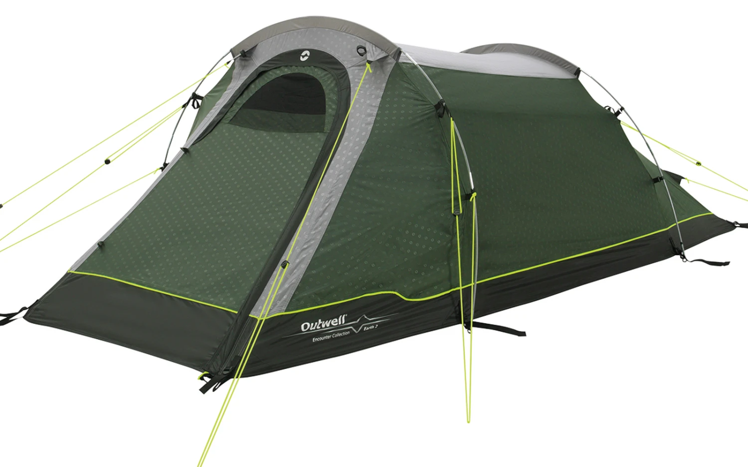 Outwell Earth 2 Tunnelzelt Für 2 Personen Dunkelkrün 3 Outwell Earth 2 Tunnelzelt Für 2 Personen Dunkelkrün