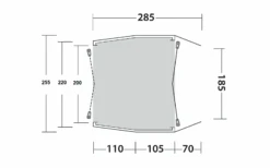 Outwell Dunecrest L Heckzelt Für Minicamper 2 Personen Grün 19 Outwell Dunecrest L Heckzelt Für Minicamper 2 Personen Grün -Berger 1496254 8435296