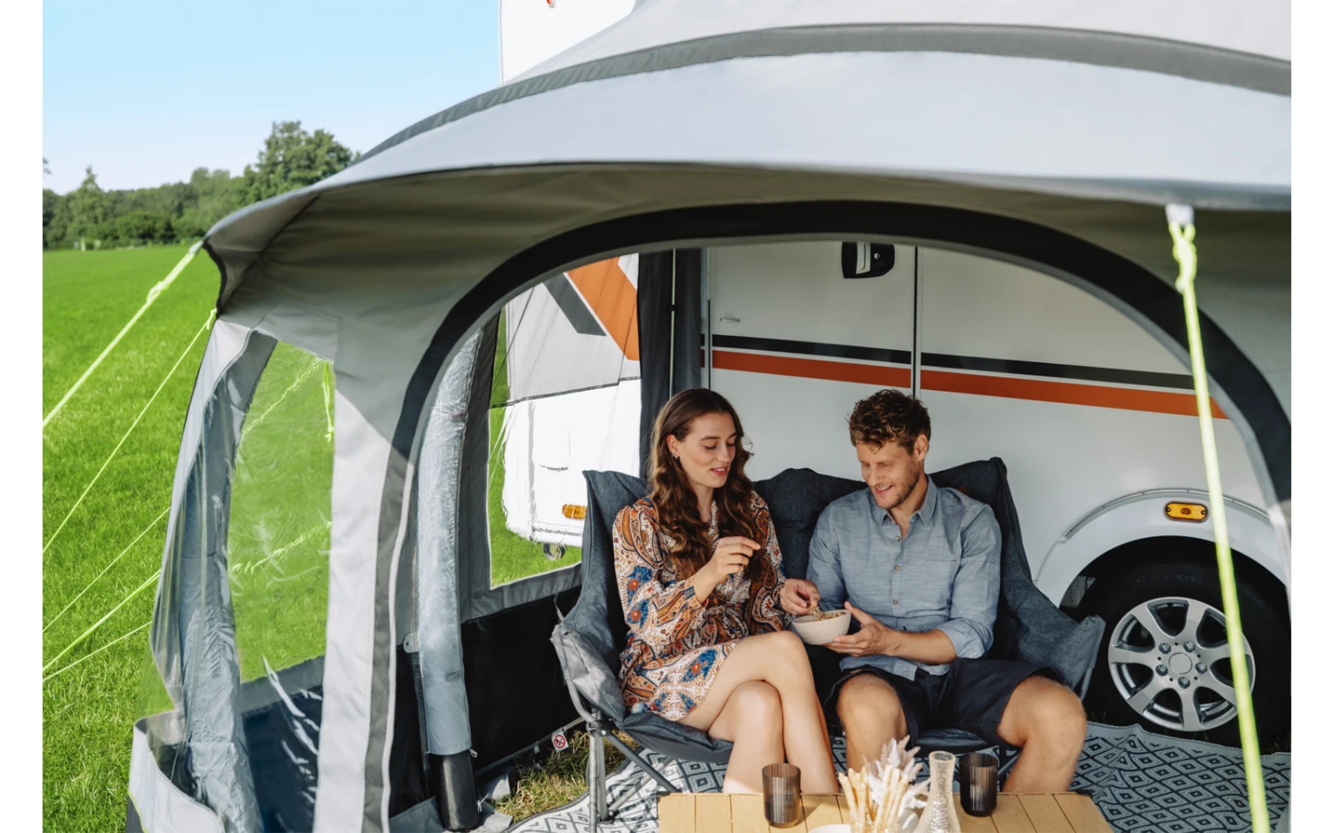 Berger Garda Air 4-Season Aufblasbares Vorzelt Für Wohnwagen 3 Berger Garda Air 4-Season Aufblasbares Vorzelt Für Wohnwagen