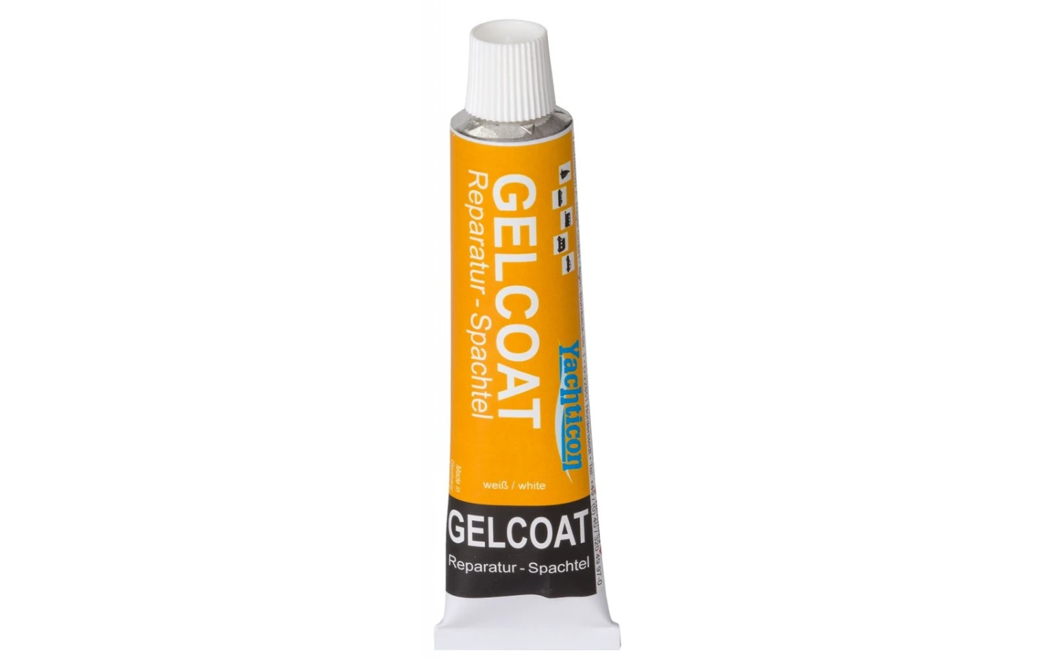 Yachticon Gelcoat Reparatur Spachtel Weiß 70 G 4 Yachticon Gelcoat Reparatur Spachtel Weiß 70 G – Bild 2