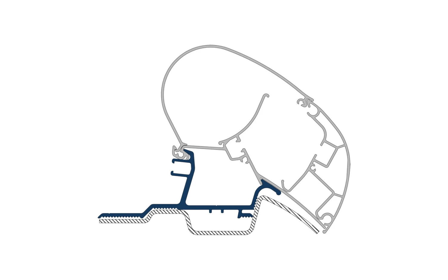 Dometic PR-Adapt Adapter Für Dachmarkisen PW 2000 Und PW 2500 22 Dometic PR-Adapt Adapter Für Dachmarkisen PW 2000 Und PW 2500 – Bild 20