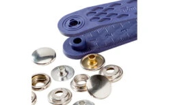 PRYM Druckknöpfe Silber 10 Stück Ø 15 Mm -Berger 248422 2484656