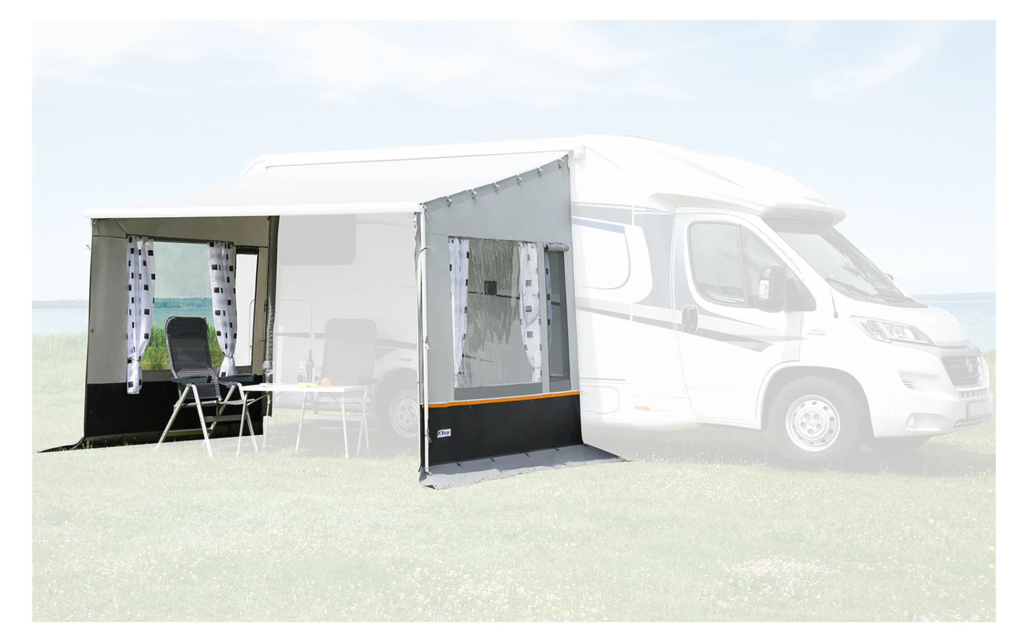 Berger Seitenwände Für Thule Dach- Und Wandmarkisen 3 Berger Seitenwände Für Thule Dach- Und Wandmarkisen