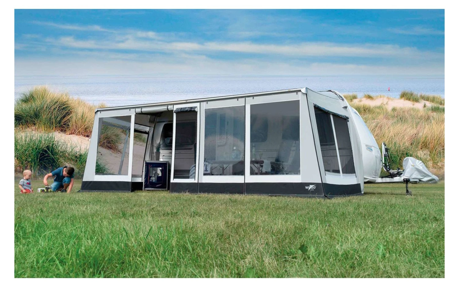 Wigo Rolli Plus Lounge Markisenzelt 3 Wigo Rolli Plus Lounge Markisenzelt