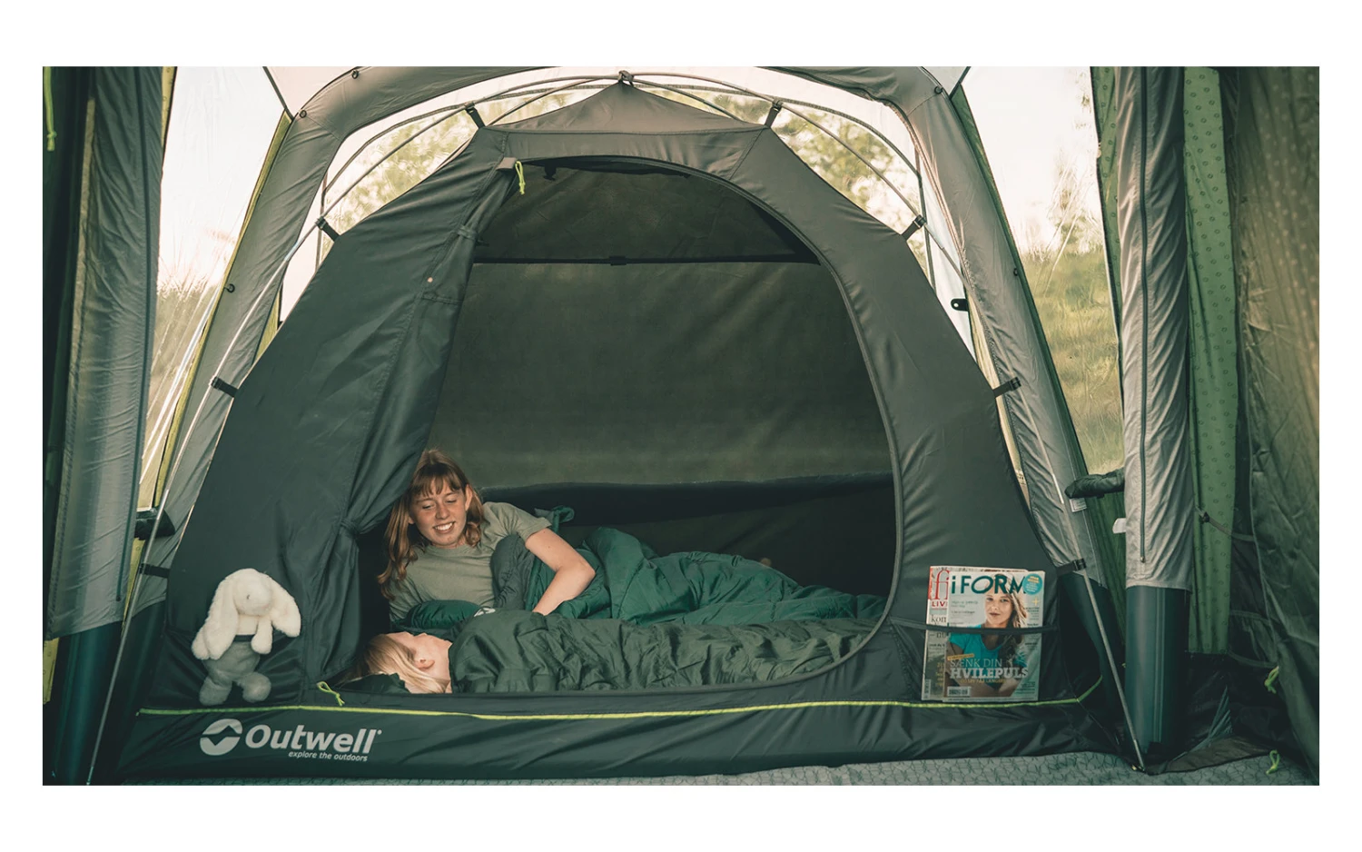 OutwellFreistehendes Innenzelt Schwarz Für 2 Personen 4 OutwellFreistehendes Innenzelt Schwarz Für 2 Personen – Bild 2