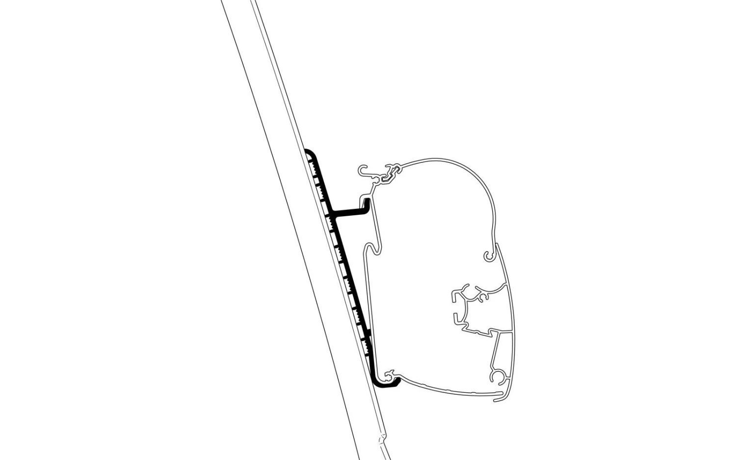 Thule Adapter Ducato 3 Thule Adapter Ducato