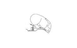 Dometic PR-Adapt Adapter Für Dachmarkisen PW 2000 Und PW 2500 28 Dometic PR-Adapt Adapter Für Dachmarkisen PW 2000 Und PW 2500 -Berger 457443 3315959