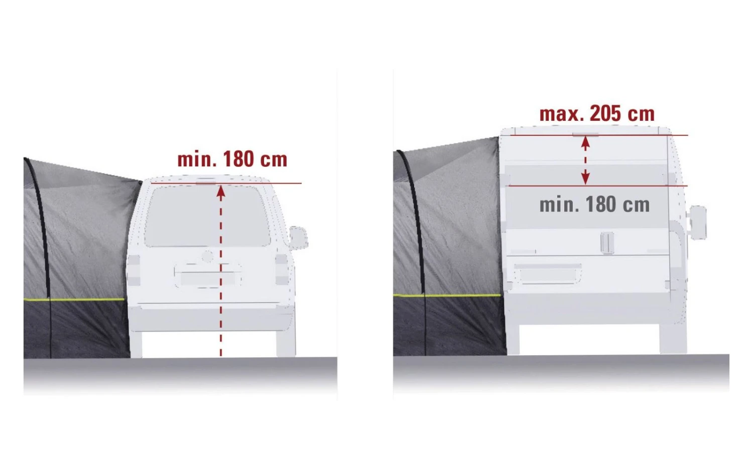 High Peak Trento 2.0 Busvorzelt 5 High Peak Trento 2.0 Busvorzelt – Bild 3