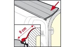 Fiamma Regendichtung Rain Guard -Berger 5529 87265