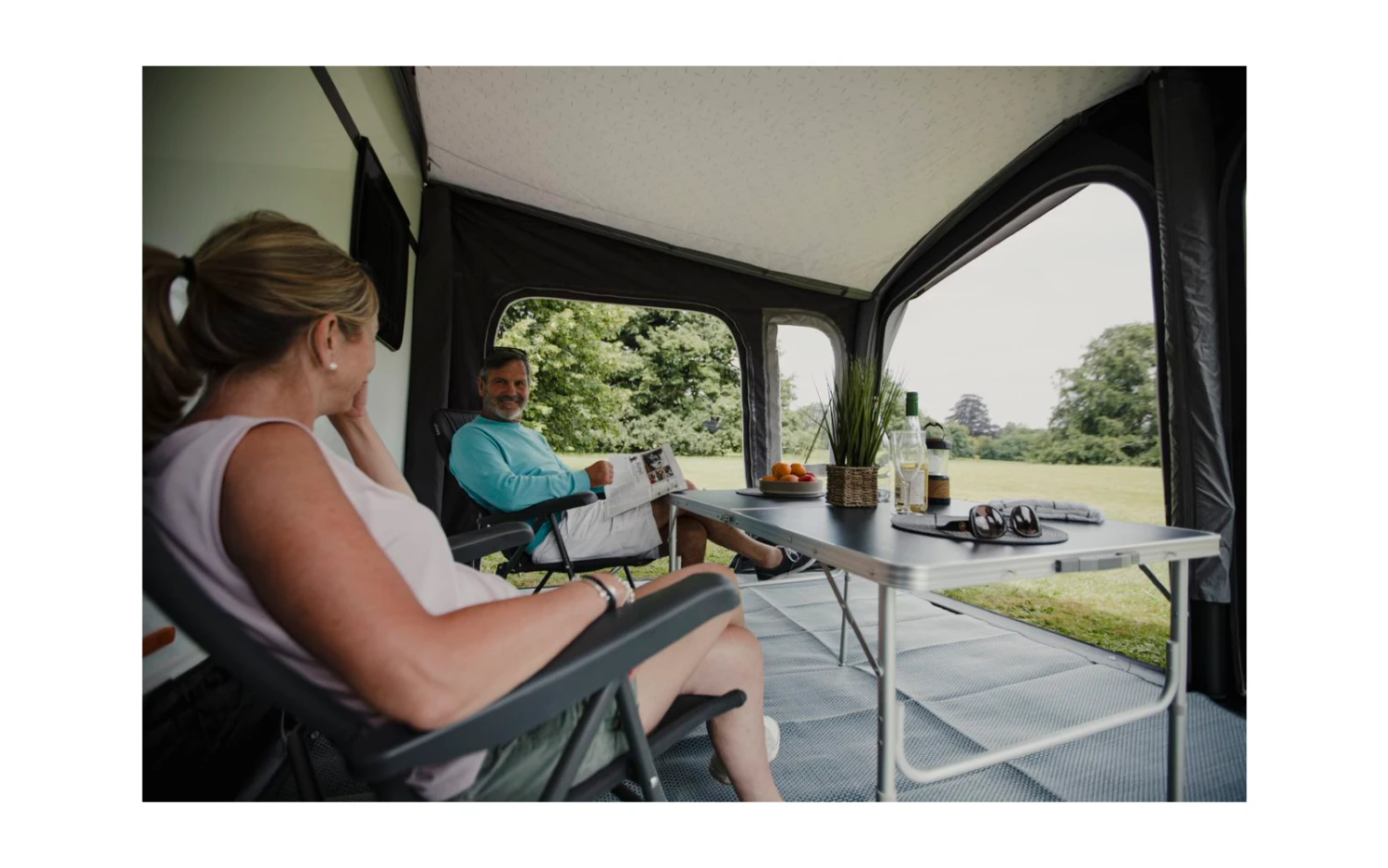 Vango Riviera Air 390 Elements ProShield Aufblasbares Reisevorzelt 14 Vango Riviera Air 390 Elements ProShield Aufblasbares Reisevorzelt – Bild 12