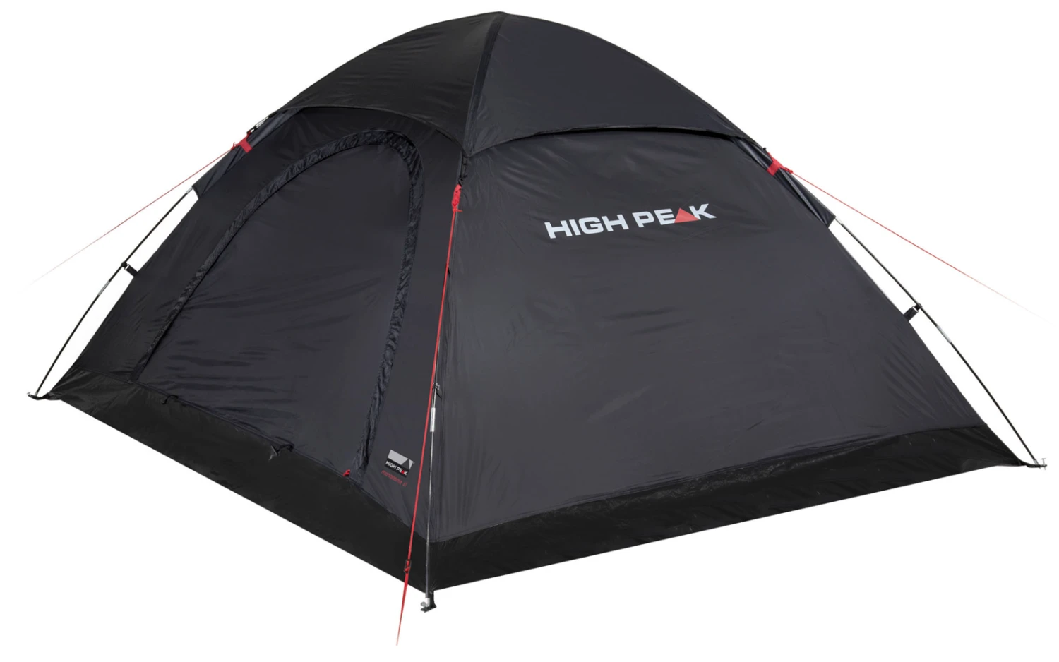 High Peak Monodome XL Freistehendes Einfachdach Kuppelzelt Schwarz Für 4 Personen 4 High Peak Monodome XL Freistehendes Einfachdach Kuppelzelt Schwarz Für 4 Personen – Bild 2