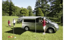 Fiamma F45s Wandmarkise 260 Cm Für VW T5 / T6 / Multivan / Transporter (Titanium / Royal Grey) -Berger 831602 5355869