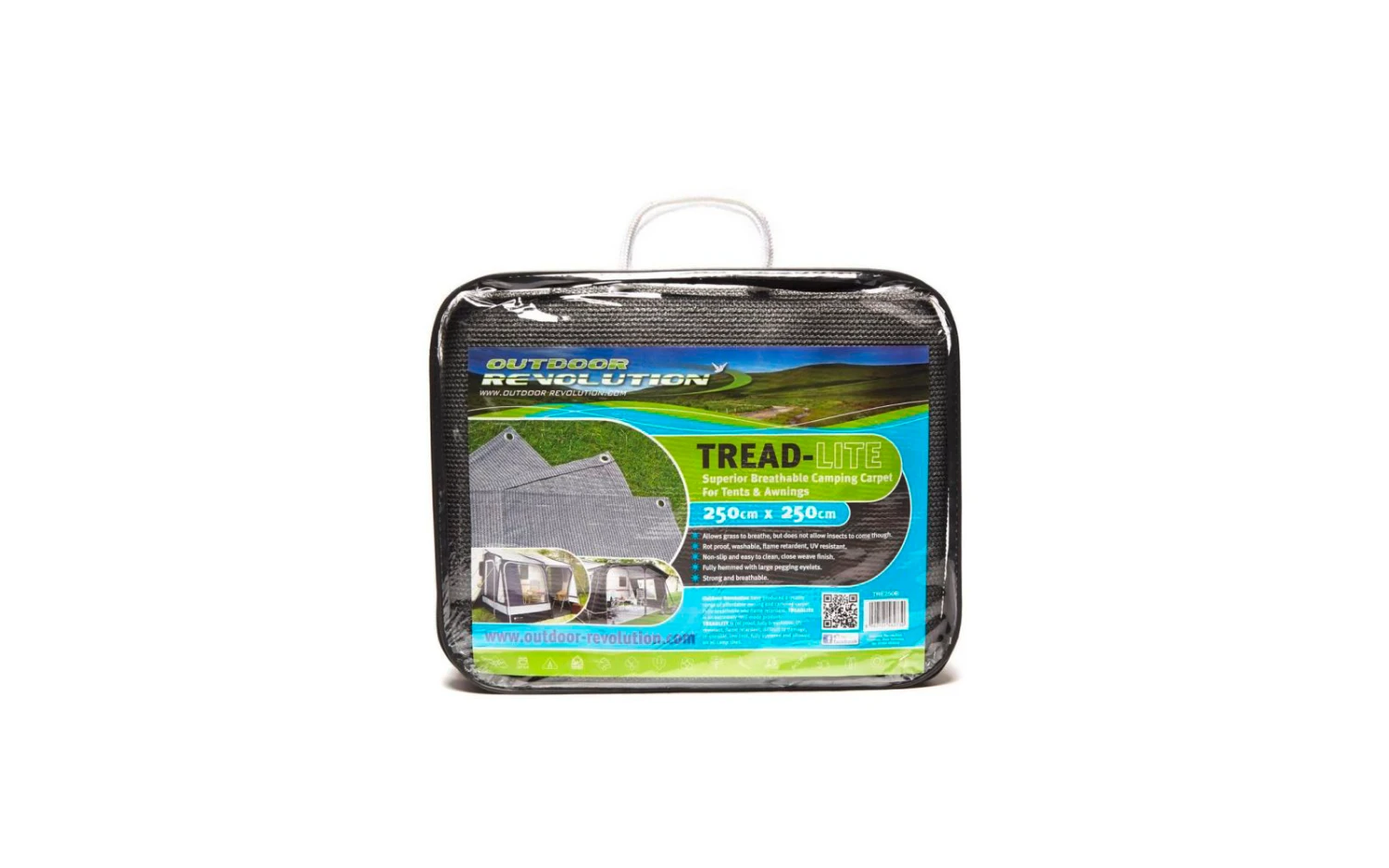 Outdoor Revolution Treadlite Vorzeltteppich Grau 9 Outdoor Revolution Treadlite Vorzeltteppich Grau – Bild 7